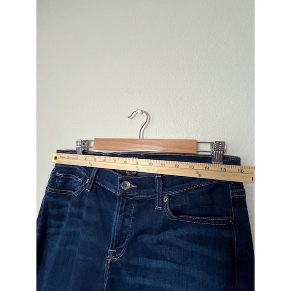 Lucky Brand Jeans Womens 10/30 Charlie Baby Boot Dark Wash Denim Flare Low Rise - Picture 5 of 12